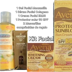 Kit Facial Hidratante con avena y colágeno 