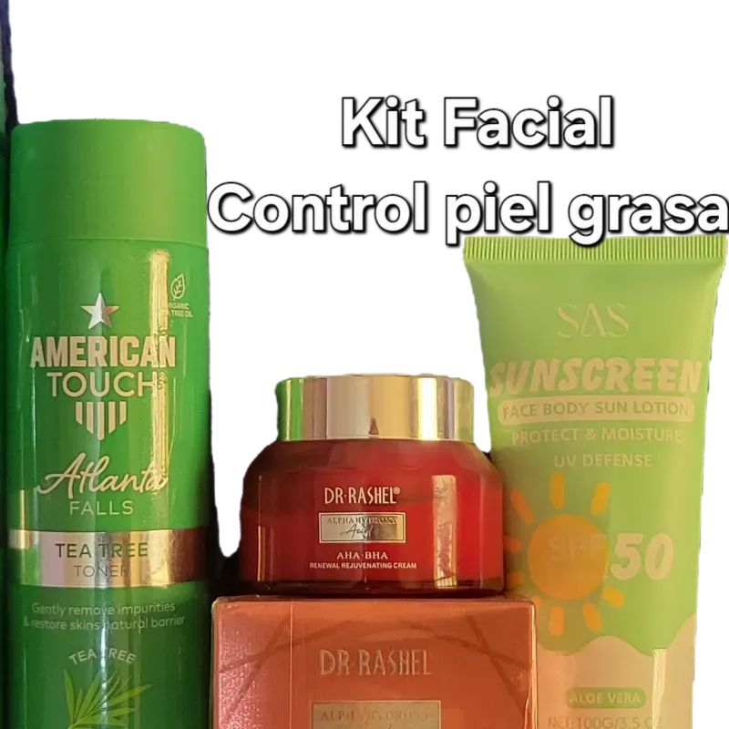 Kit facial ideal para piel Grasa 