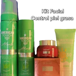 Kit facial ideal para piel Grasa 
