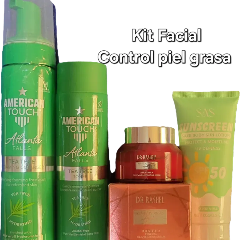 Kit facial ideal para piel Grasa 