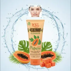 Limpiador con extracto de papaya Wokali (150ml)