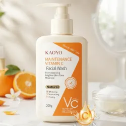 Limpiador facial vitamina C. 200 gramos. KAOYO