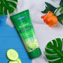 Mascarilla en gel Peel off de pepino. Marca: Xtracare. Contiene: 133ml. 
