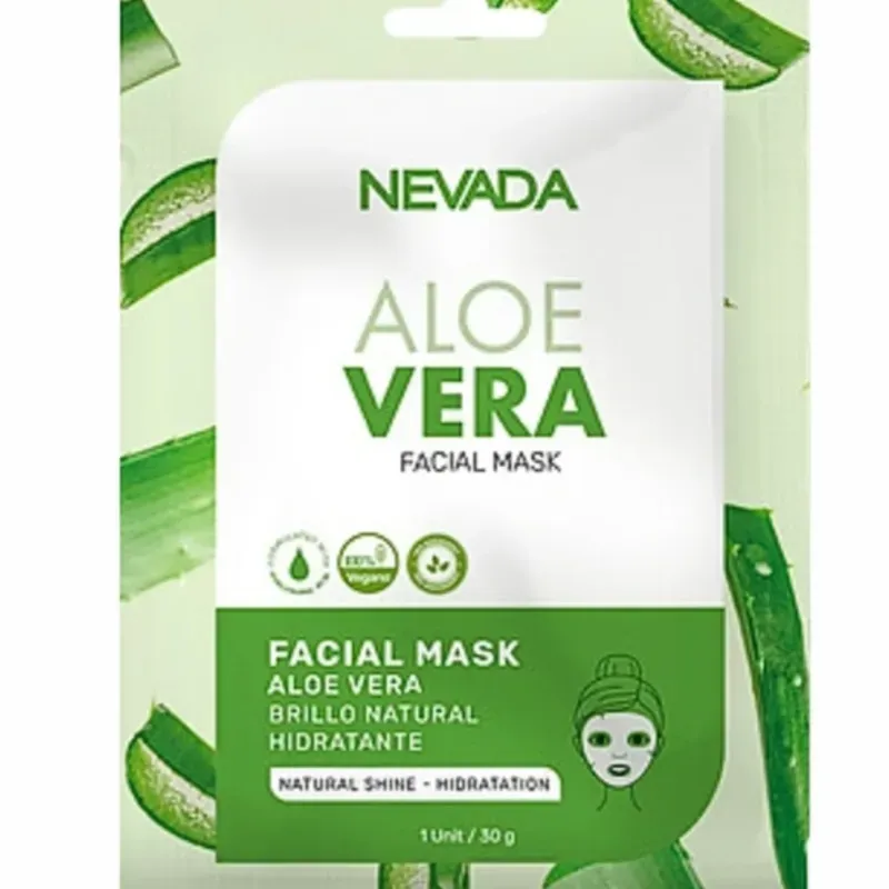 Mascarilla Facial Aloe Vera Nevada