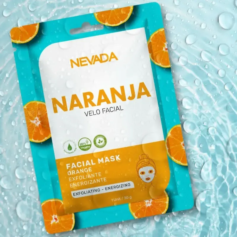 MASCARILLA FACIAL DE NARANJA 30 gramos 