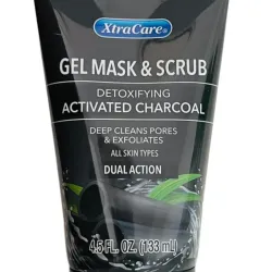 MASCARILLA Y EXFOLIANTE EN GEL DE CARBÓN ACTIVADO, DESINTOXICANTE. Marca: Xtracare.