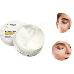 Parches De Ojos con Arroz para combatir las Ojeras. 