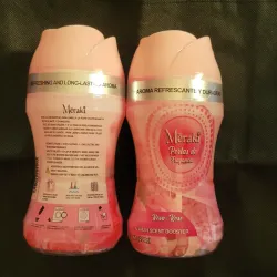 Perlas aromaticas para ropa de fragancia con aroma a Rosas. Meraki. 200 gramos
