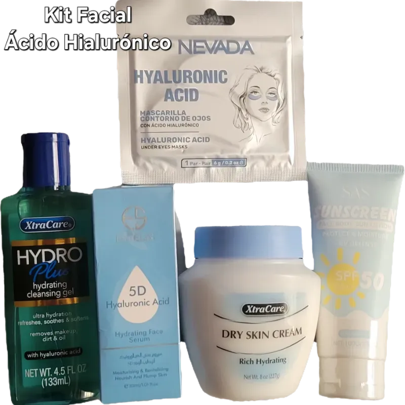 Kit facial de acido hialurónico 