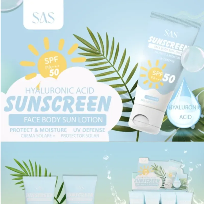 Protector solar acido hialuronico SAS 100 gramos 