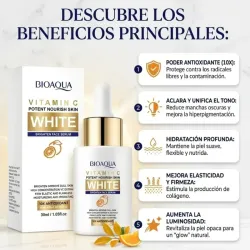 Sérum Facial blanqueador con Vitamina c.