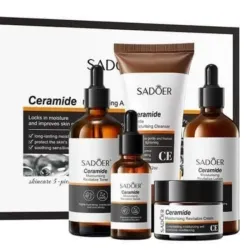 Set hidratante y revitalizante. Ceramida. Piel seca / sensible