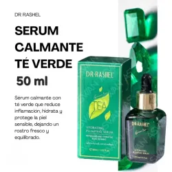 Suero facial con extracto de té verde, fórmula y cuidado de la piel. 50 ml/1,69 onzas líquidas
