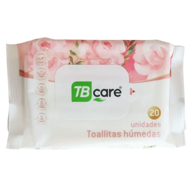 Toallitas húmedas TB care  20 unidades 