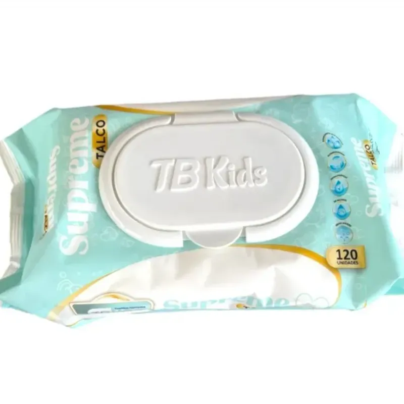 Toallitas humedas YV Kids.  120 unidades 