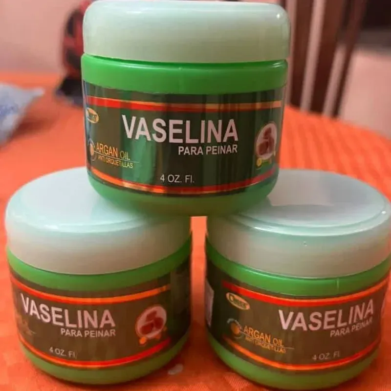 Vaselina para peinar de aceite de argan  4 onz