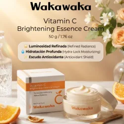 Vitamin C Brightening Essence Cream Marca: Wakawaka Contenido neto: 50 g / 1.76 oz