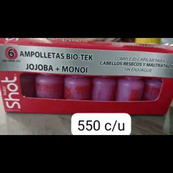 Ampolletas para el pelo