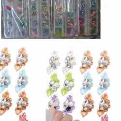 Caja de flores 3d