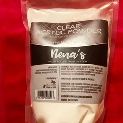 Polvo transparente x onza