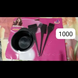 Set de brochas con su posuelo 