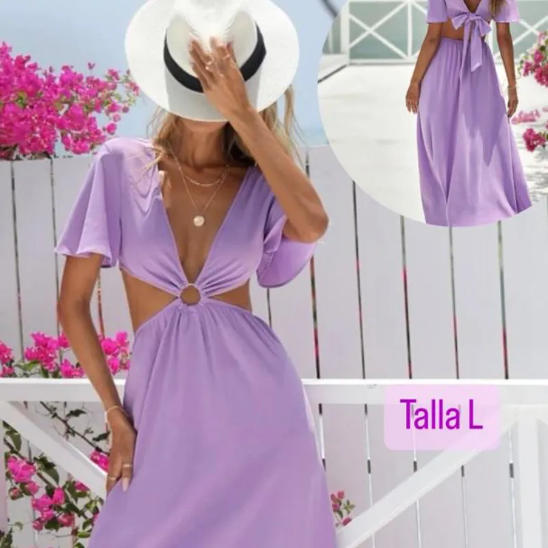 Vestido lila