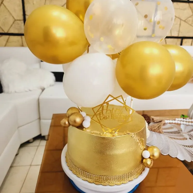 Cake 2 Masas 1 Relleno con Globos