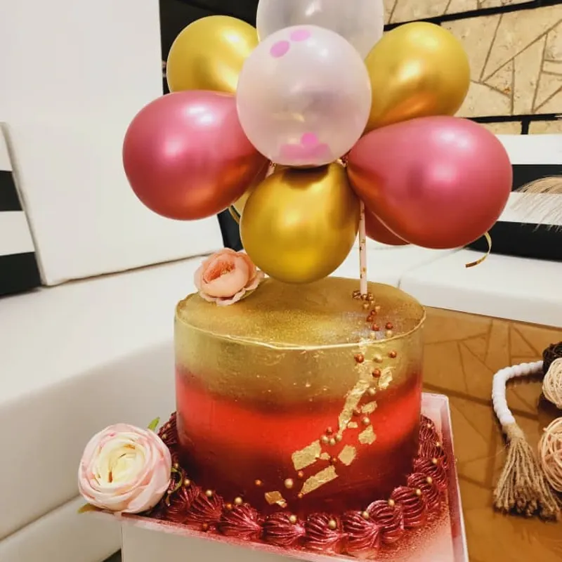 Cake 2 Masas 1 Relleno + Globos