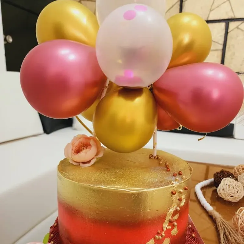 Cake 2 Masas 1 Relleno + Globos