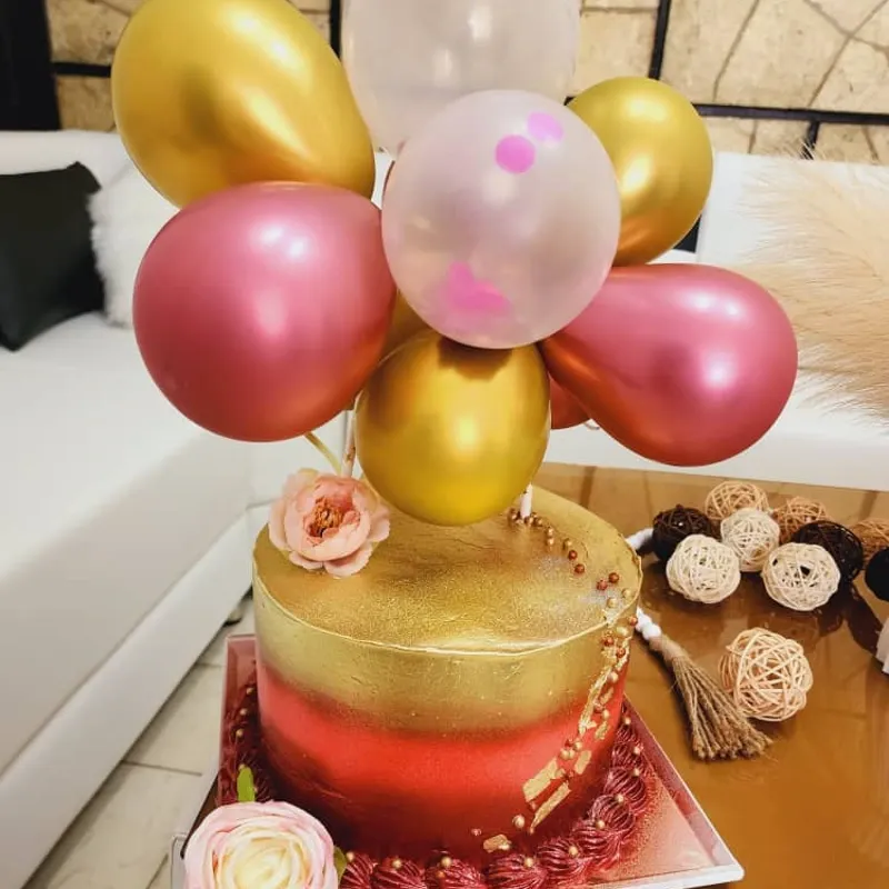 Cake 2 Masas 1 Relleno + Globos