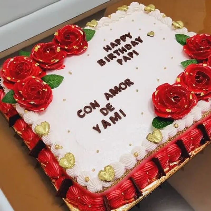 Cake Bandeja 2 Masas 1 Relleno