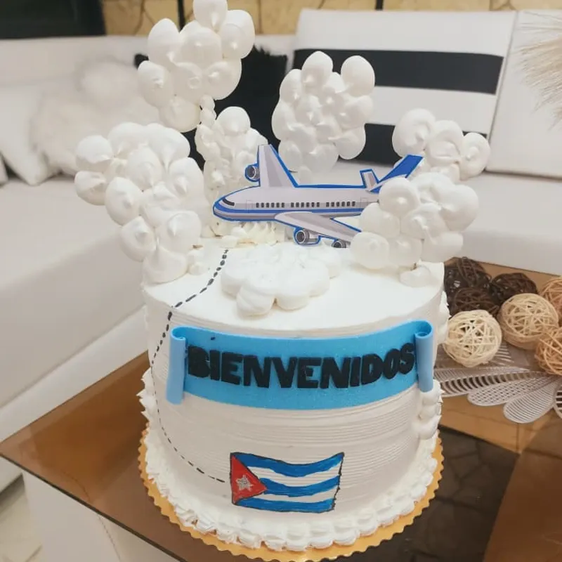 Cake de Bienvenida 3 Masas 2 Rellenos