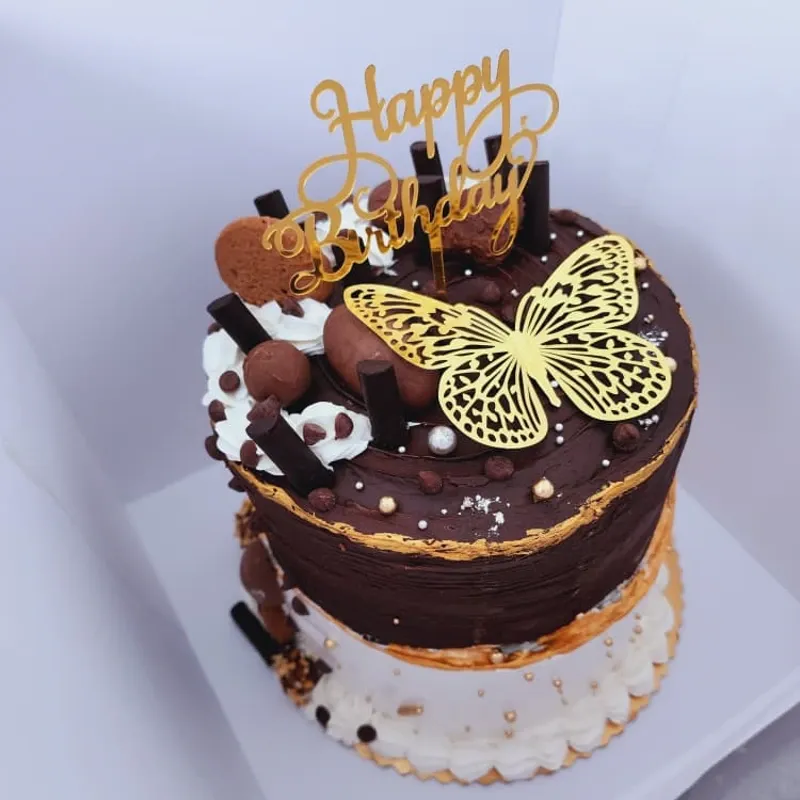 Cake de Chocolate 4 Masas 2 Rellenos