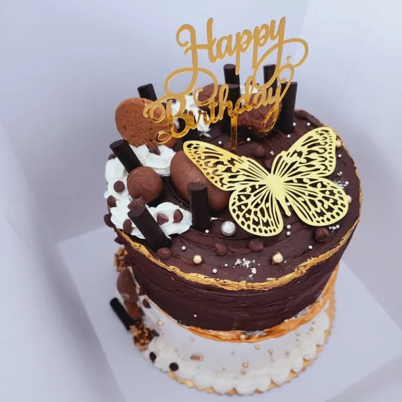 Cake de Chocolate 4 Masas 2 Rellenos