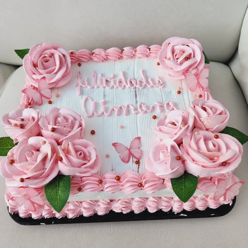 Cake Media Bandeja 2 Masas 1 Relleno