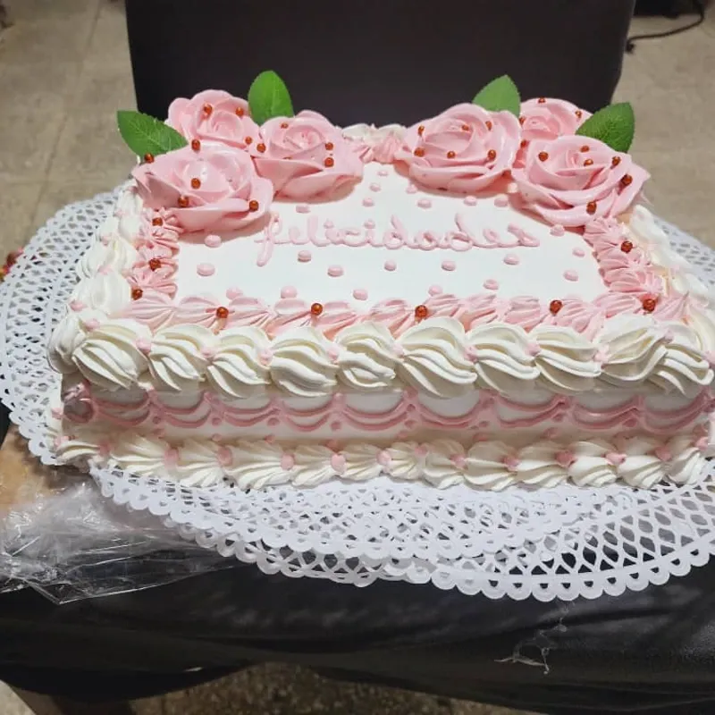 Cake Media Bandeja 2 Masas 1 Relleno
