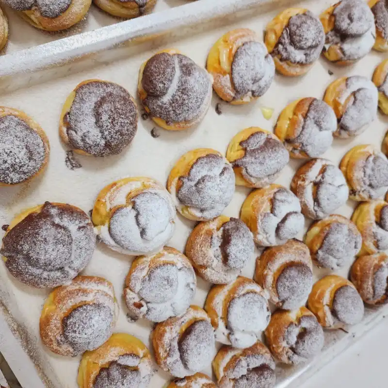 Profiteroles de Masa Choux