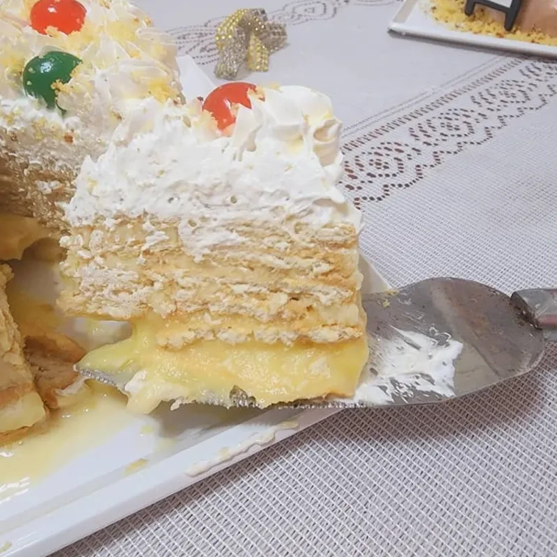 Tarta Fría de Galletas María