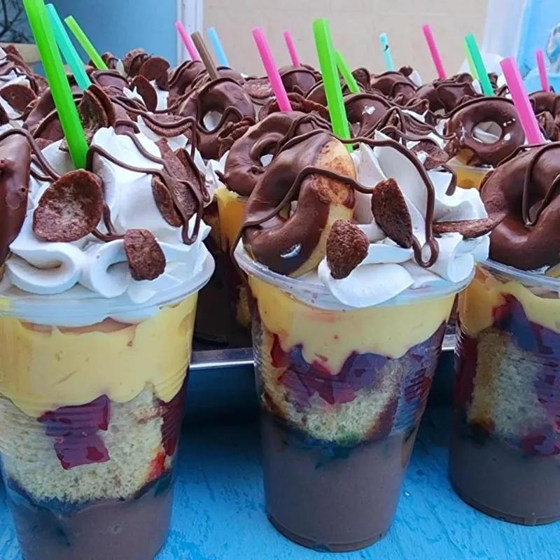 Vaso de Postres (12 vasos)