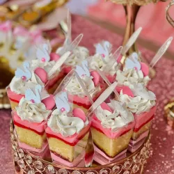 Vasos de Postre Personalizados (Docena)