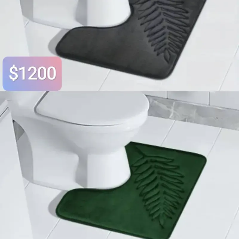 Alfombra para taza de baño