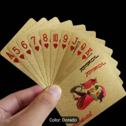 Juego de cartas Doradas
