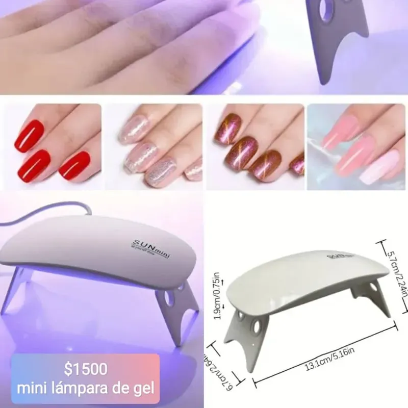 Mini Lámpara de Gel