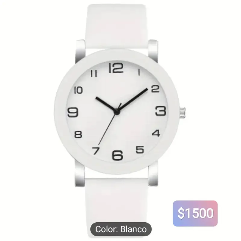 Reloj Blanco