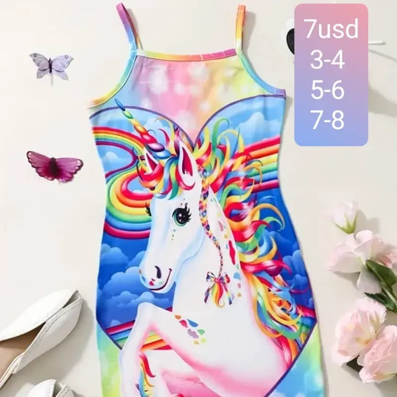 Vestido de colores (Unicornio)