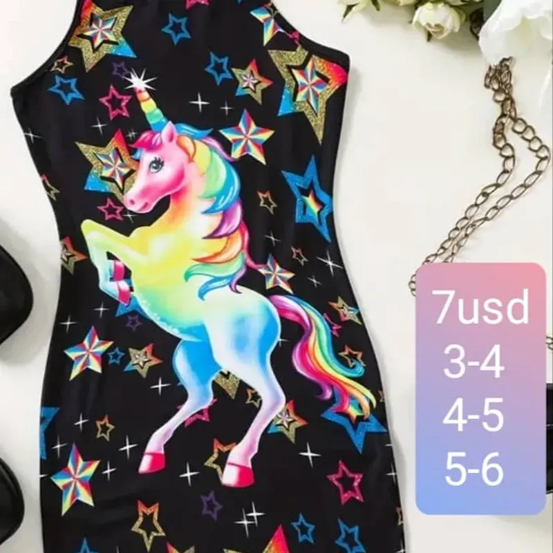 Vestido Negro (Unicornio)