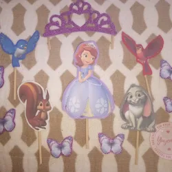Topper de princesa Sofia